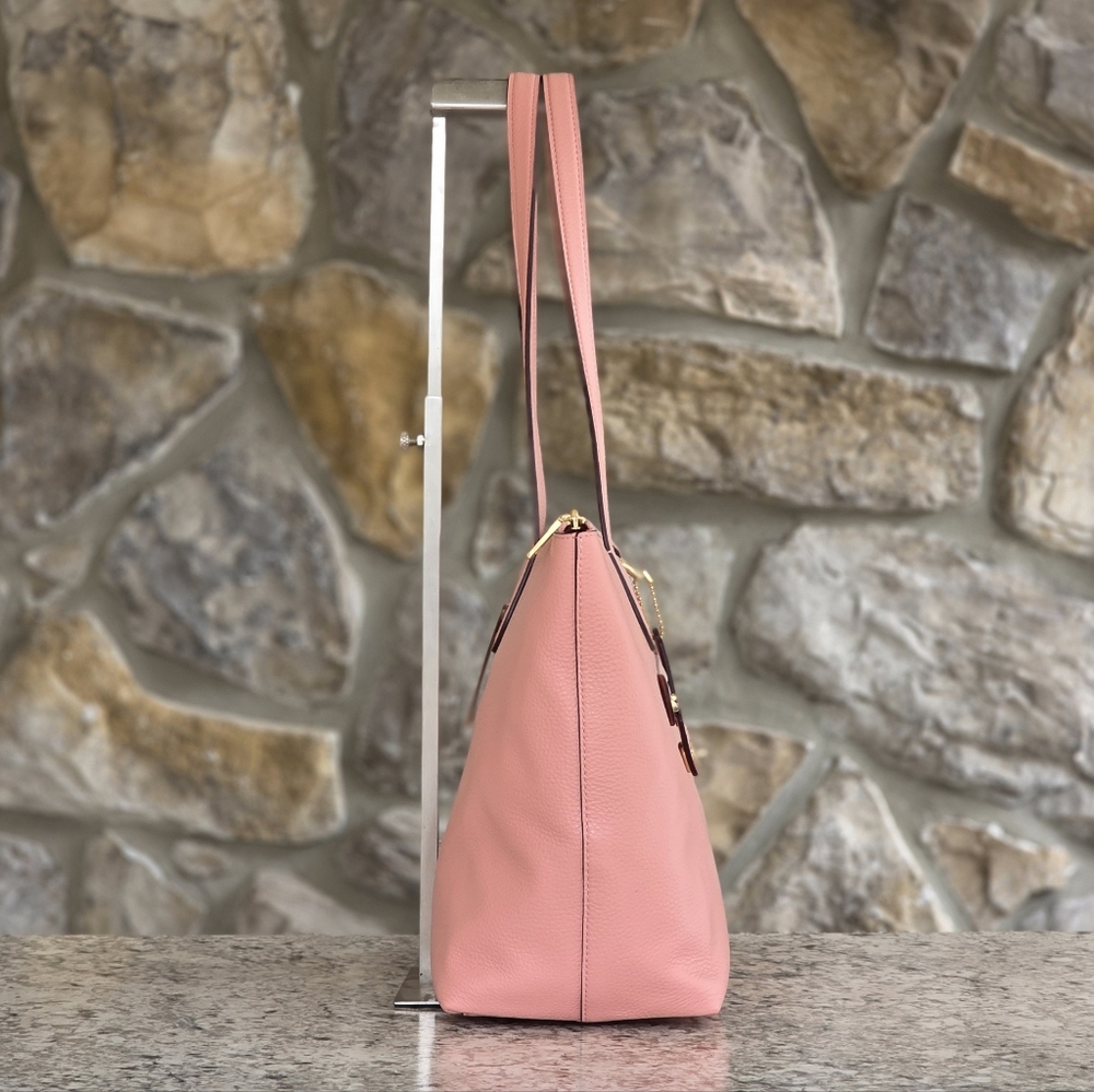 Coach Pink Taylor Tote - Picture 2 of 10